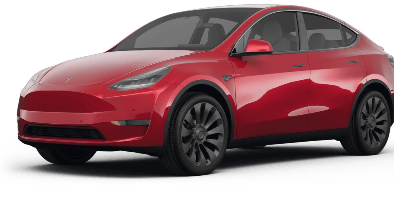 TESLA MODEL Y 2022 7SAYGDEF0NF392525 image